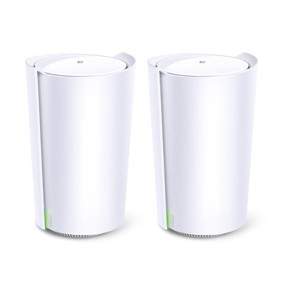Deco X90 (2-Pack) AX6600 Tri-Band Whole Home Mesh WiFi System - Seamless Coverage for Large Houses, Smart Homes & Gaming
