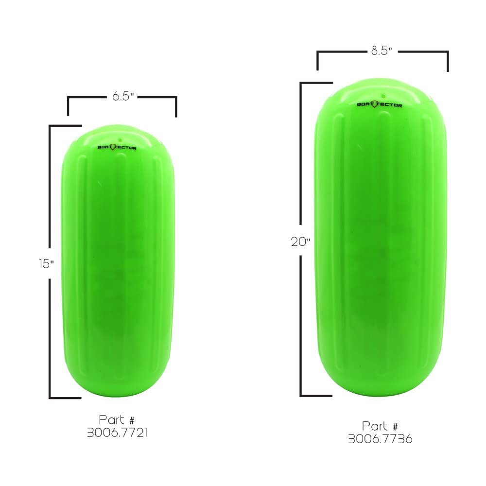Extreme Max 3006.7721.4 BoatTector HTM Inflatable Fender Value 4-Pack - 6.5