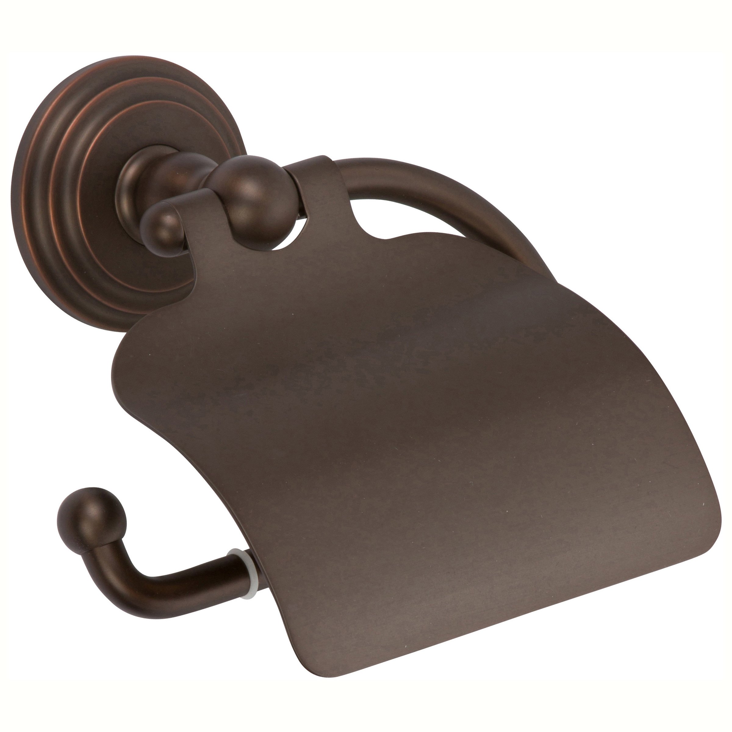 1127/ORB Chelsea Single-Post Toilet Paper Holder in Oil Rubbed Bronze - Vintage Bathroom Tissue Dispenser for Classic and Traditional Home Decor