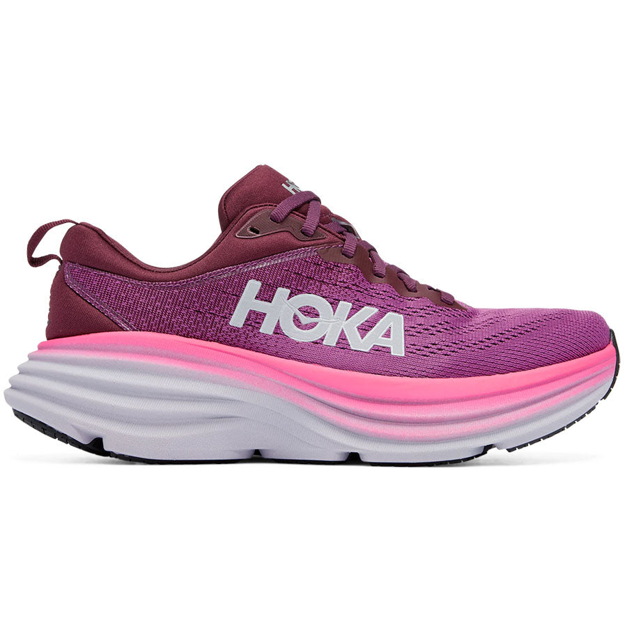 HOKA ONE ONE Women's Bondi 12 Running Shoes - Cushioned Road Running & Walking Shoes for Women - Perfect for Marathon Training, Jogging & Everyday Comfort
