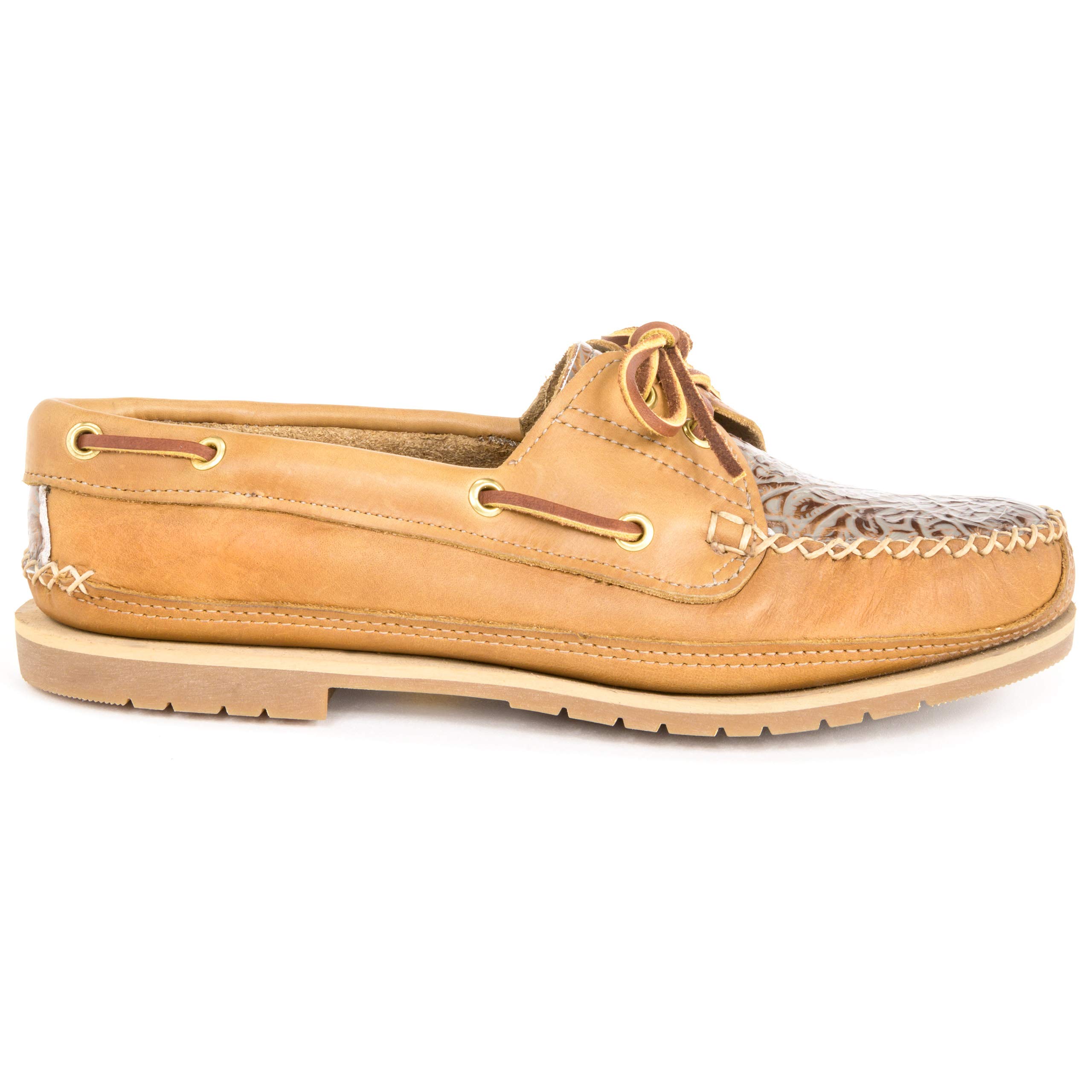 Women's Classic Copper Boat Shoes - Comfortable & Stylish Deck Shoes for Sailing, Boating, and Casual Wear