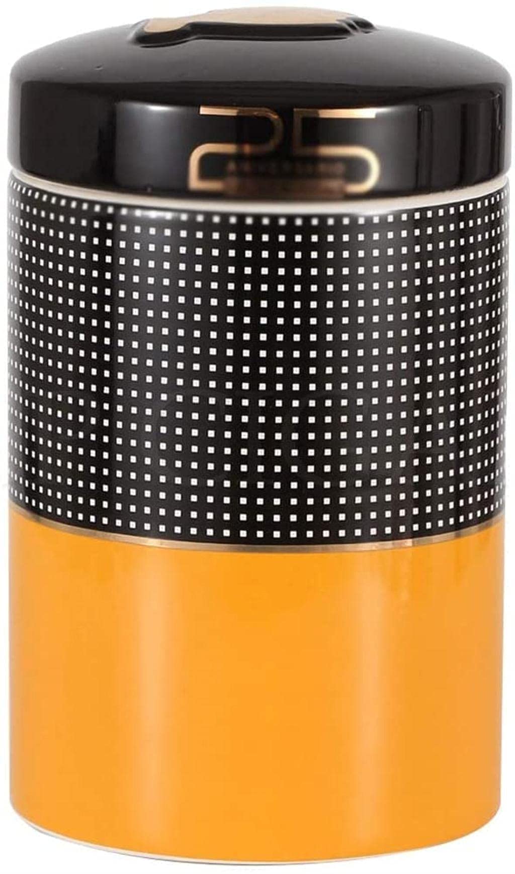 Premium SGSG Ceramic Cigar Tube - Large Capacity Humidor Jar for Cigar Storage, Airtight Cigar Box with Lid - Perfect for Home, Office, Travel & Gift Giving - Smoking Accessories & Decorative Storage Solution