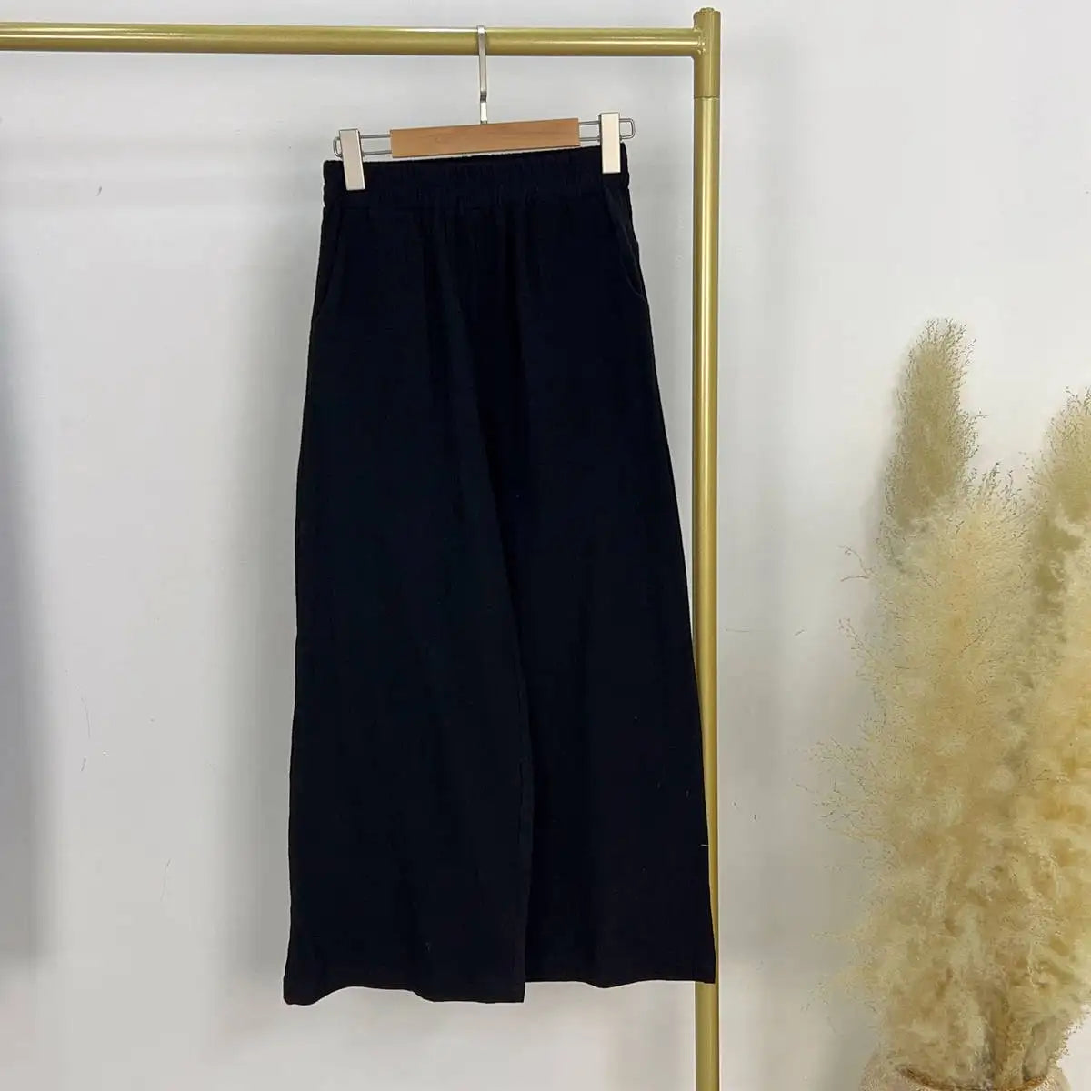 Modest Muslim Women's Wrinkle-Free Pants - Comfortable Daily Wear for Prayer, Work & Casual Outfits