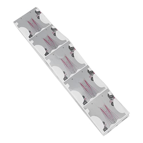 FOMIYES 2 Packs Nail Art Extension Tips - Self-Adhesive Nail Forms for Acrylic & Gel Nail Extensions - Perfect for DIY Manicures & Salon Use