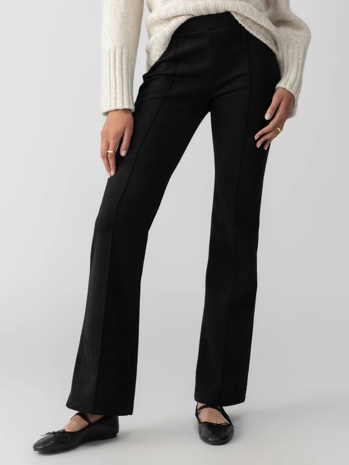 Sanctuary Lana Flare Legging - High Waisted Yoga Pants for Women, Stretchy Bootcut Workout Leggings for Running, Gym & Lounge - Perfect for Yoga, Pilates & Casual Wear