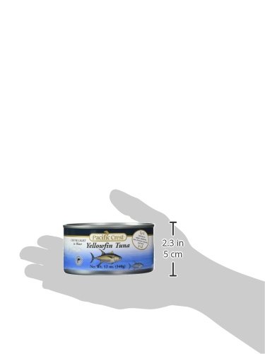 Premium Chunk Light Yellowfin Tuna in Water - 12 oz Cans (Pack of 24) | Wild Caught, High Protein, Keto & Paleo Friendly | Perfect for Salads, Sandwiches & Emergency Food Storage