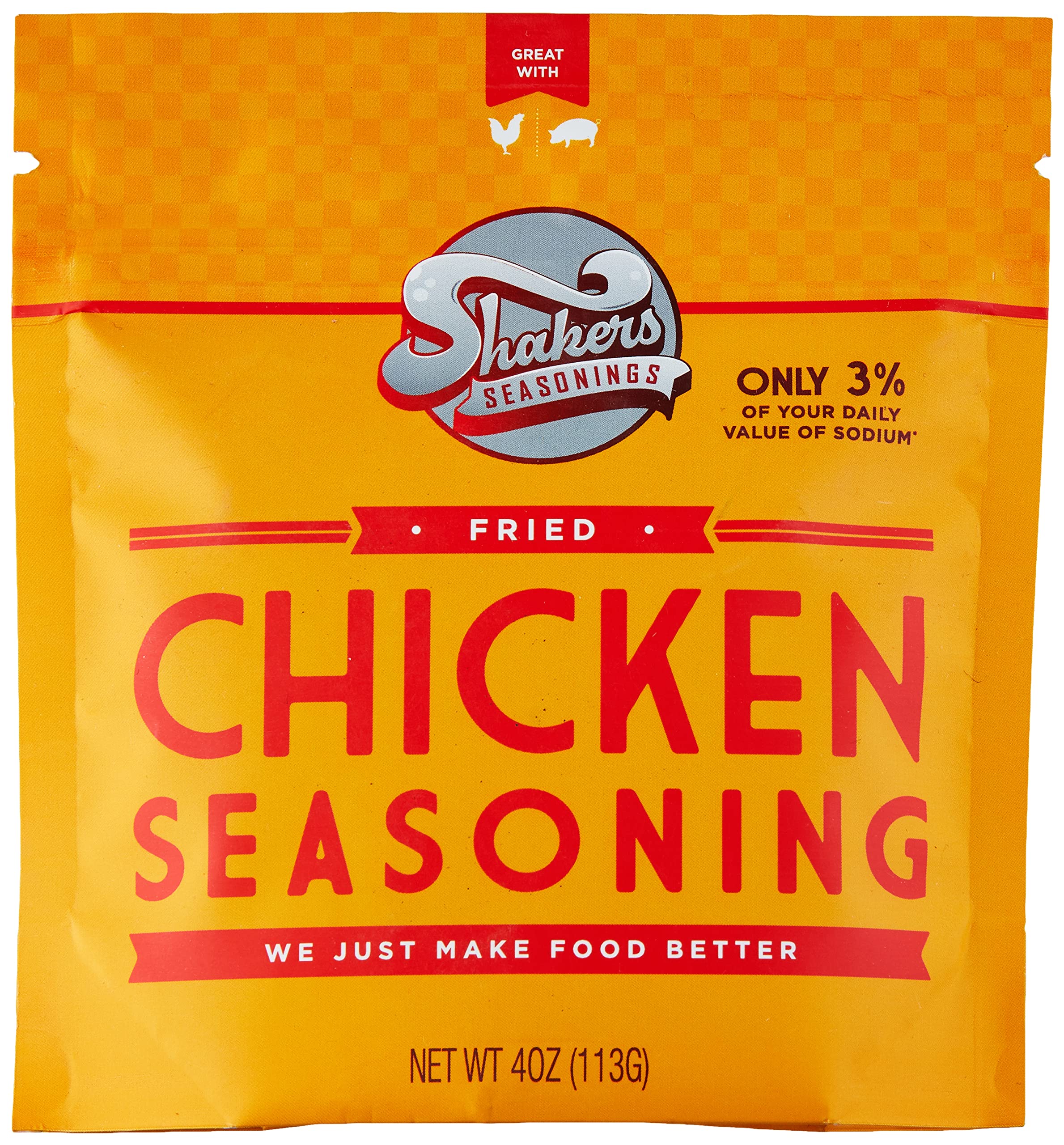 Shakers Seasonings Fried Chicken Seasoning Blend - Perfect for Grilling, Frying & Homemade Southern Fried Chicken