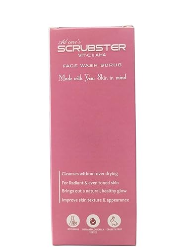 Scrubster Face Wash 75gm - Gentle Cleansing for Acne-Prone & Sensitive Skin | Daily Facial Cleanser for Men & Women | Perfect for Morning & Night Skincare Routine