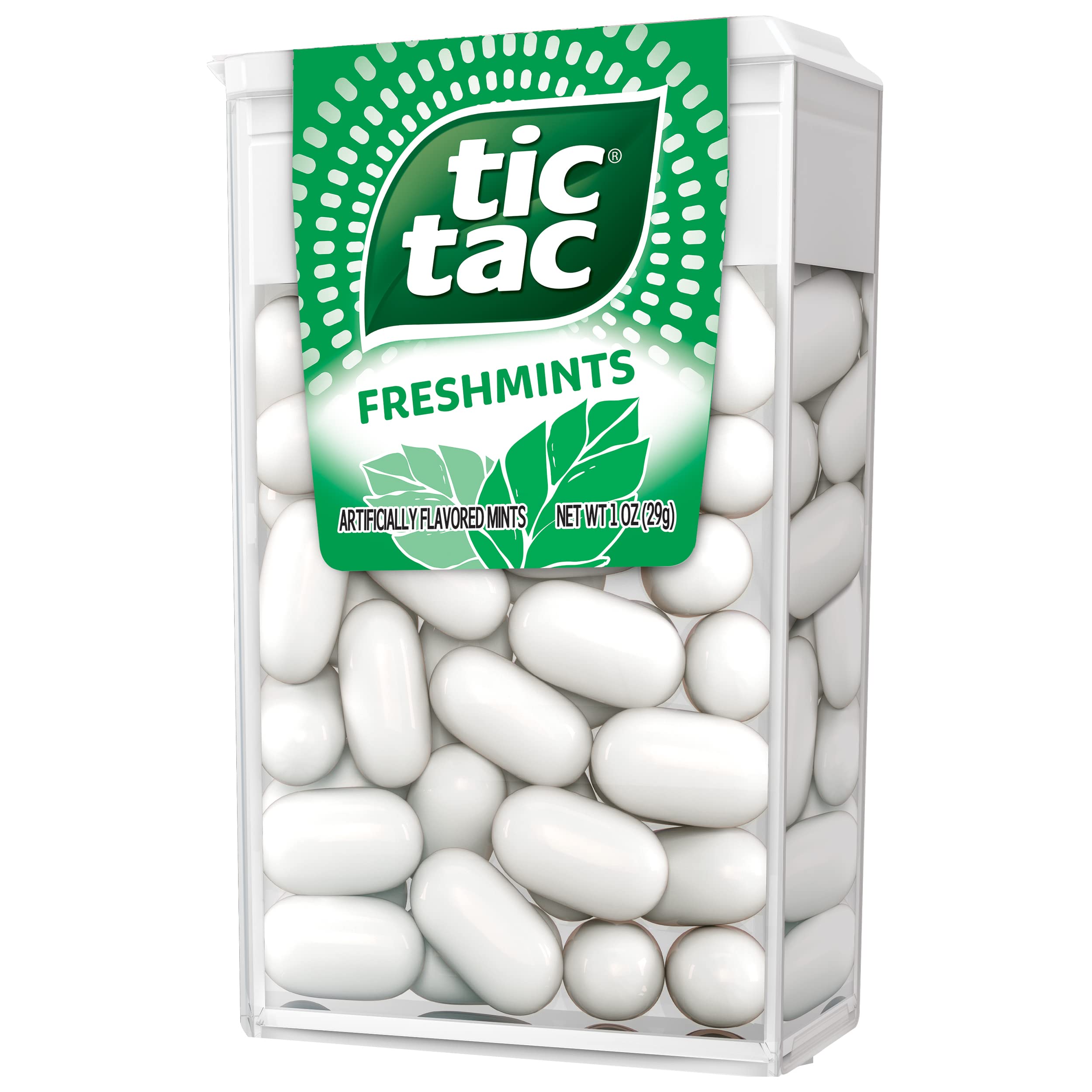 Tic Tac Mints - Freshmints Flavor, 200 Count (3.4 oz) - Refreshing Breath Mints for On-the-Go, Office & Travel