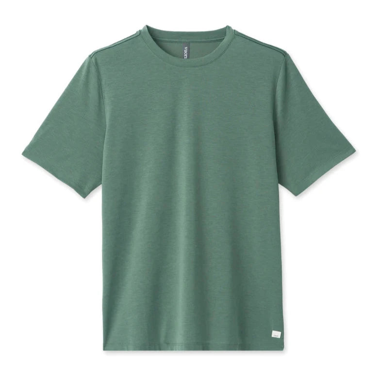 Men's High-Tech Performance T-Shirt - Moisture Wicking & Breathable Fabric for Gym, Running & Outdoor Activities