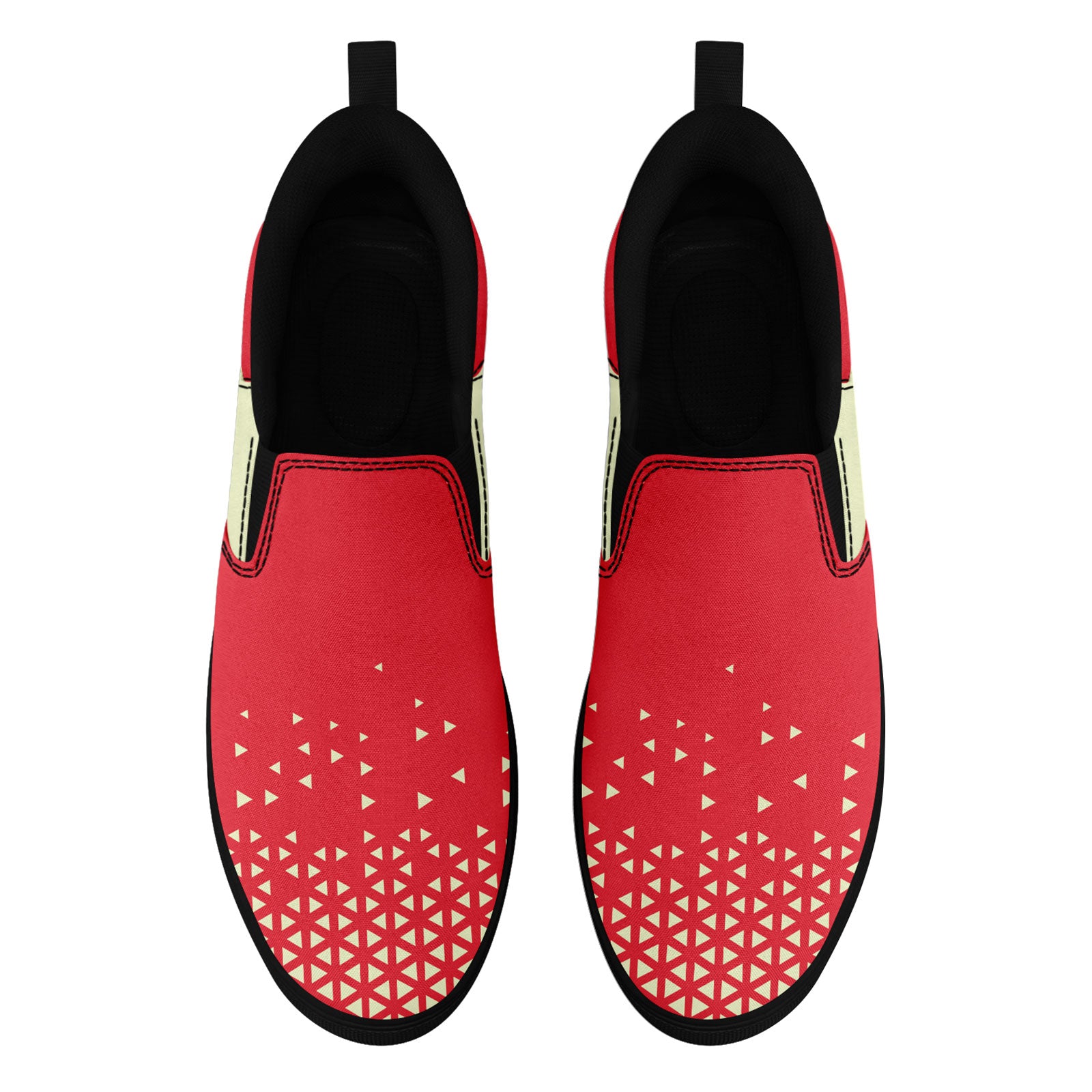 Custom Personalized Slip-On Canvas Sneakers for Men & Women - Lightweight Comfortable Walking Shoes - Perfect for Casual Wear, Travel & Everyday Use