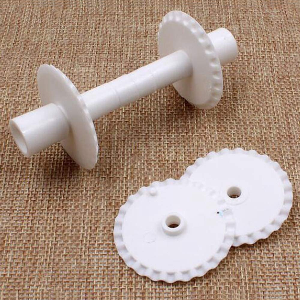 Fondant Ribbon Cutter Wheel Roller - Professional Pastry Dough Lattice Cutter Tool for Baking, Pie Crust Decorating & Cake Design | Essential Kitchen Gadget for Home Bakers & DIY Dessert Makers