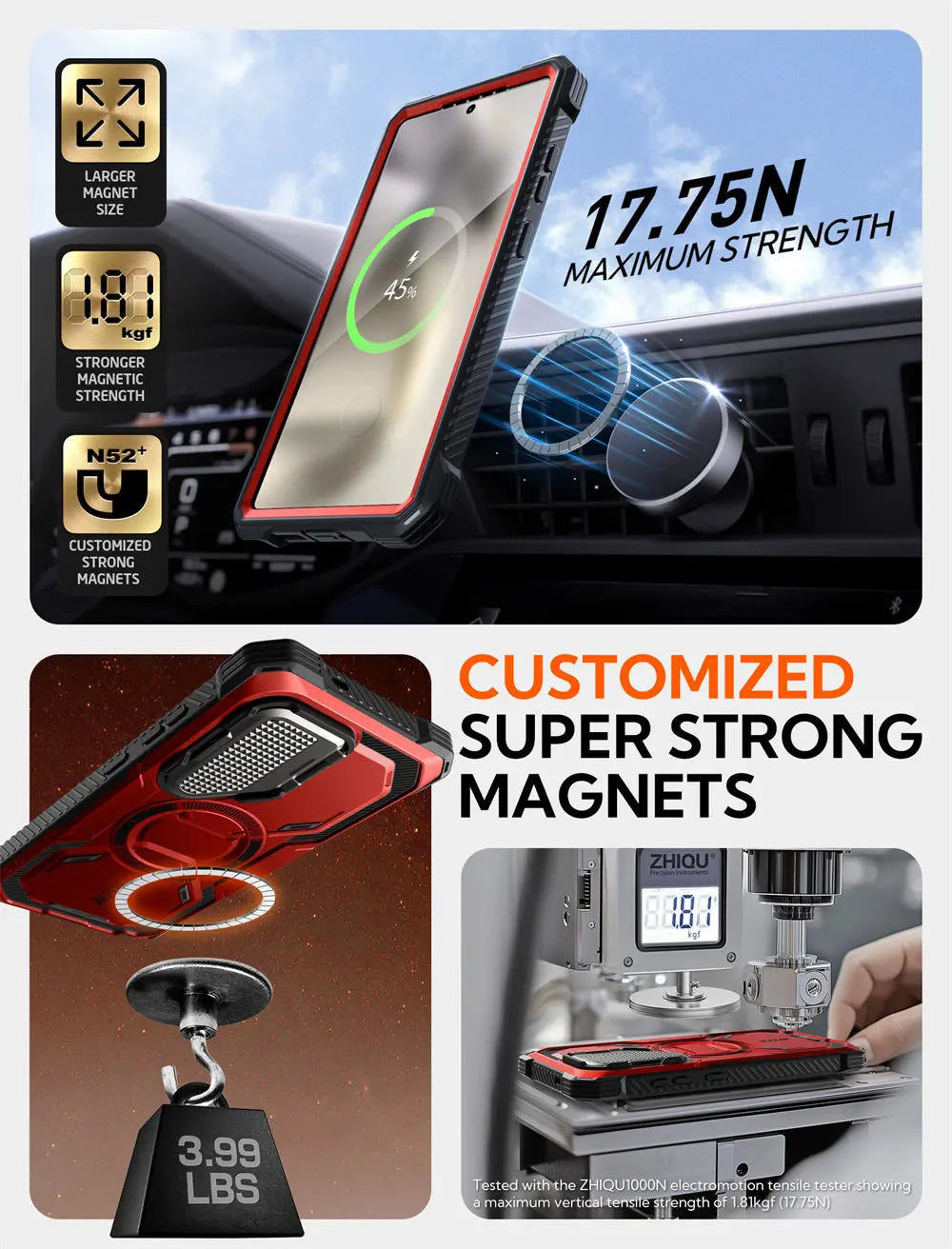 Galaxy S25 Ultra Case - BLASON Armorbox Full Body Protective Cover with Military-Grade Drop Protection | Perfect for Outdoor Adventures, Travel & Daily Use