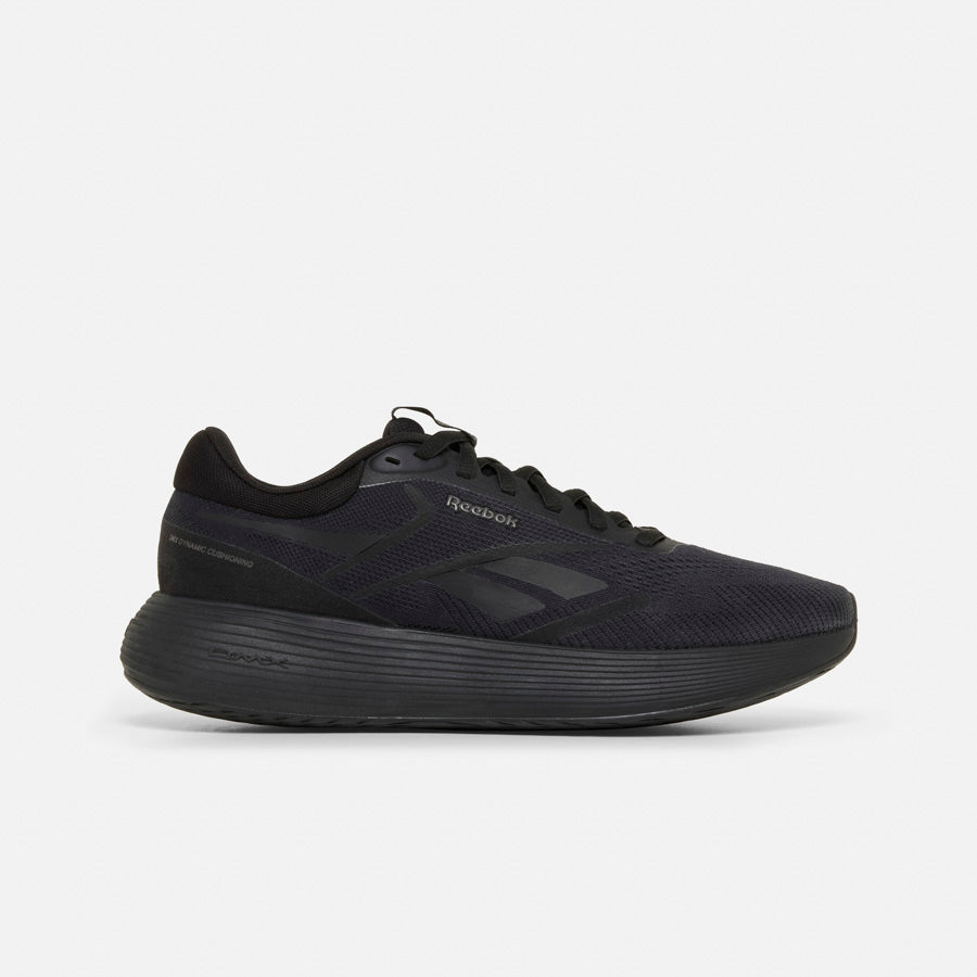 DMX Comfort + 2.0 Washed Black/Black Running Shoes - Lightweight Cushioned Sneakers for Men & Women - Perfect for Jogging, Gym Workouts & Daily Walking