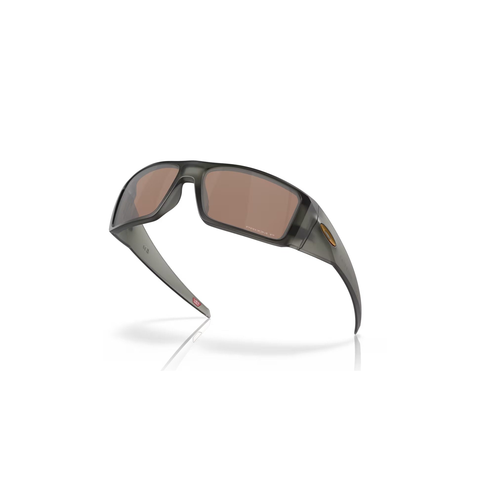 Oakley Heliostat Sunglasses - Matte Grey Smoke Lens - Polarized UV Protection - for Running, Cycling & Outdoor Sports