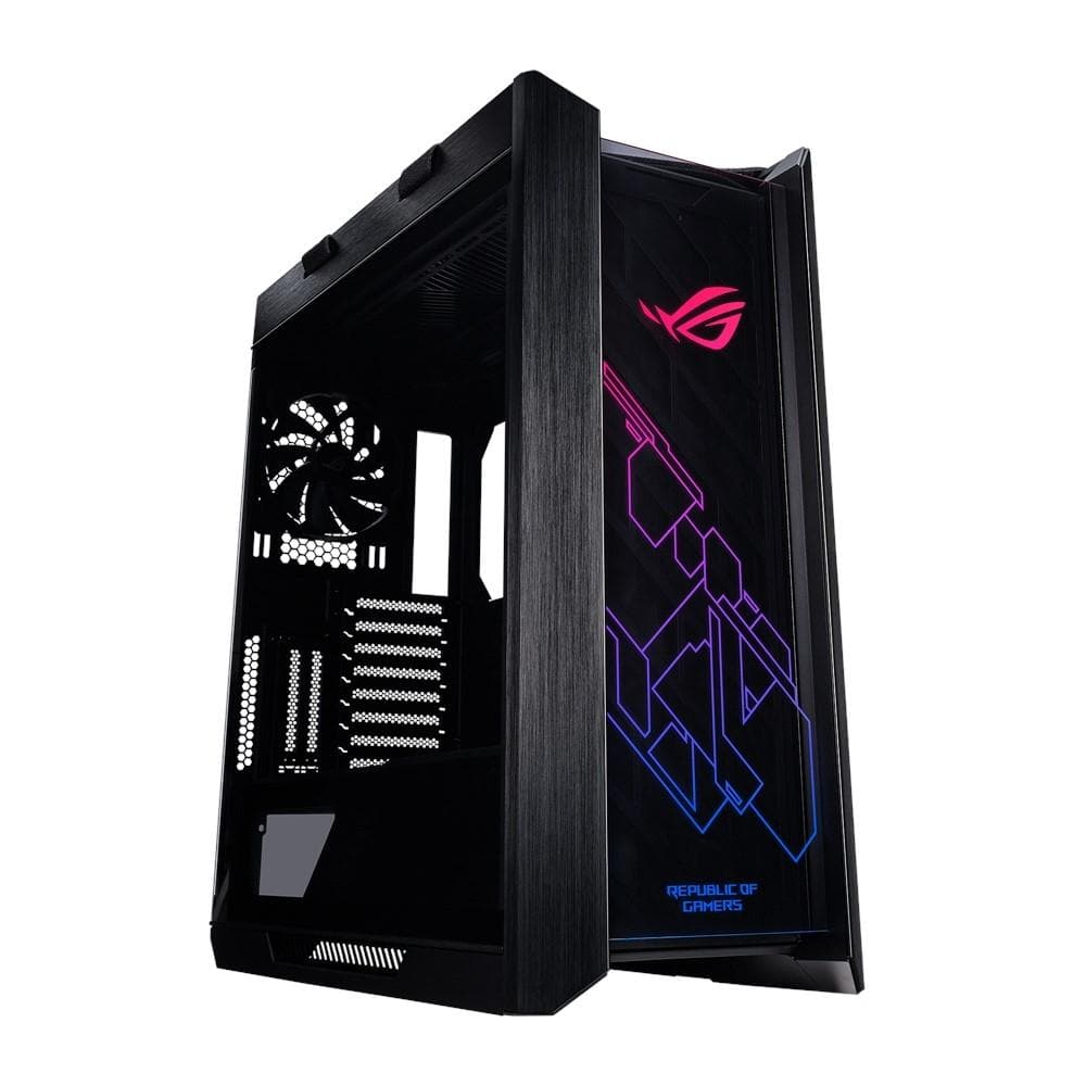 ASUS ROG Strix Helios GX601 Tempered Glass Mid-Tower Gaming PC Case - Premium RGB Lighting, Excellent Airflow, Cable Management | Perfect for High-End Gaming Rigs & Custom PC Builds