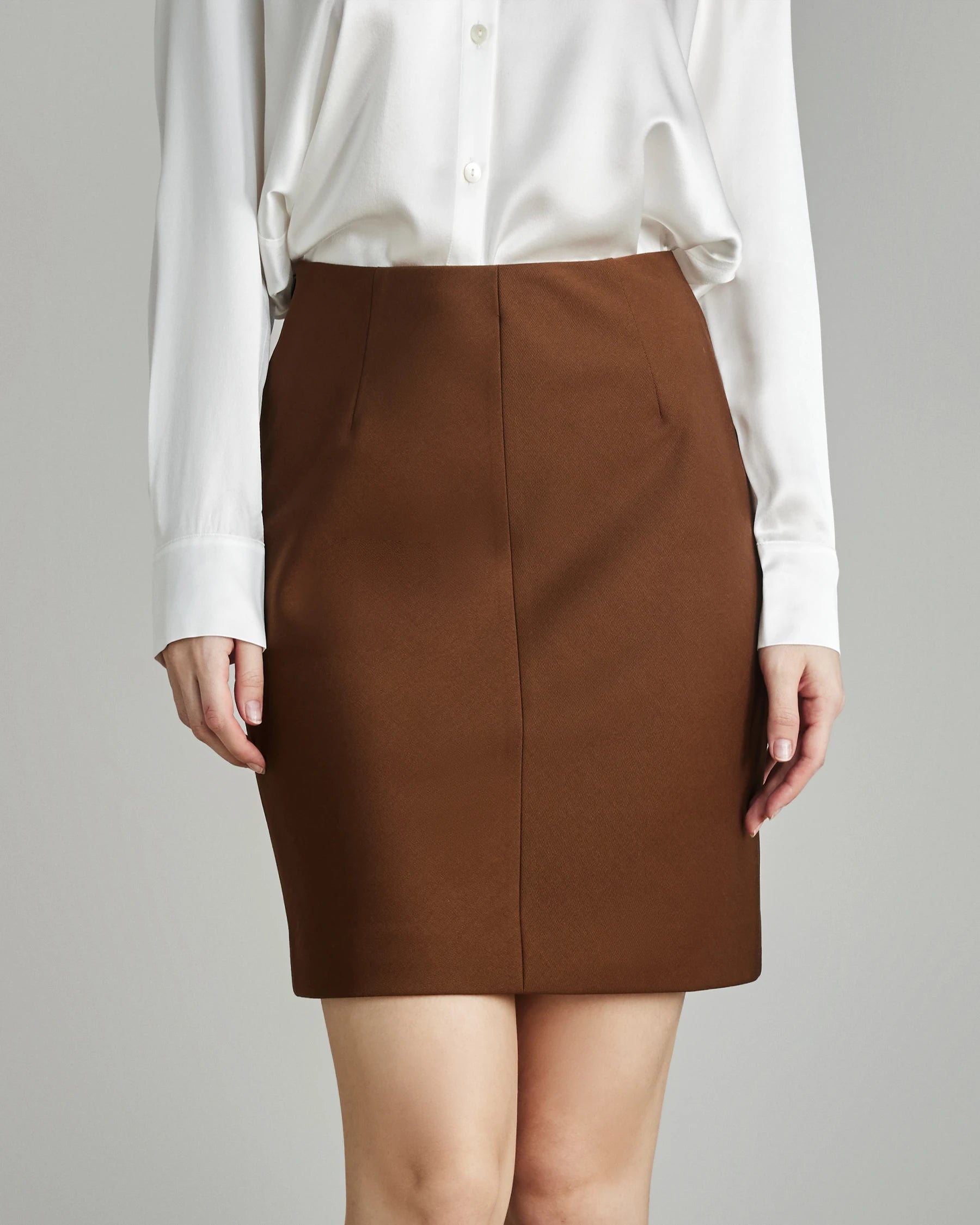 Classic Wool Mini Skirt for Women - Vintage High Waist Plaid Skirt - Warm Winter Fashion Skirt - Perfect for Office, Dating & Holiday Parties