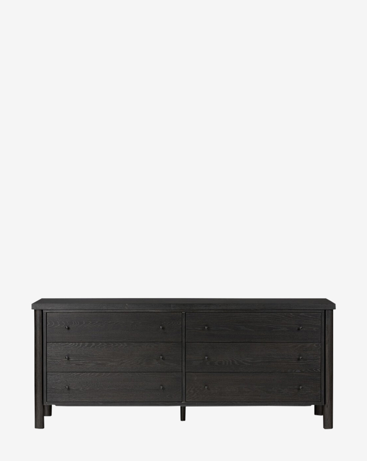 Quillon Dresser - Modern 6-Drawer Wooden Chest for Bedroom & Living Room | Stylish Storage Solution for Clothes, Linens & Home Organization
