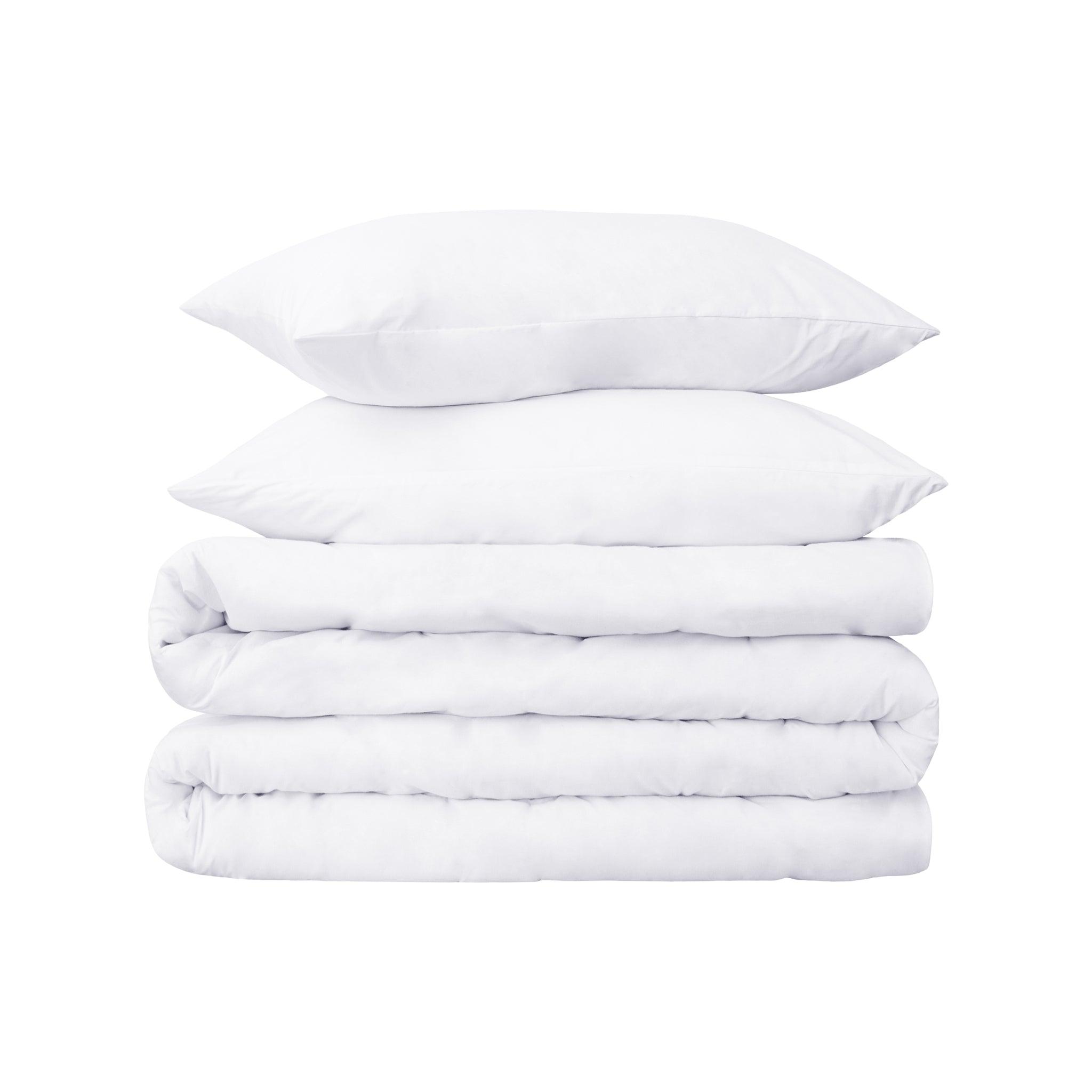 Luxury 650 Thread Count Egyptian Cotton Duvet Cover Set - King Size, Breathable & Hypoallergenic for Ultimate Comfort - Perfect for Master Bedroom, Guest Room & Hotel Use