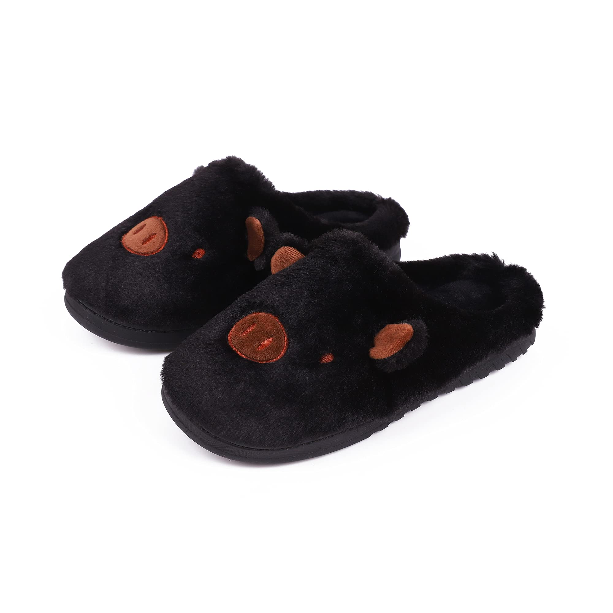 Comfy Memory Foam House Slippers for Women & Men - Cozy Animal-Themed Indoor/Outdoor Couple Slippers - Perfect for Lounging, Home Wear and Quick Outdoor Errands