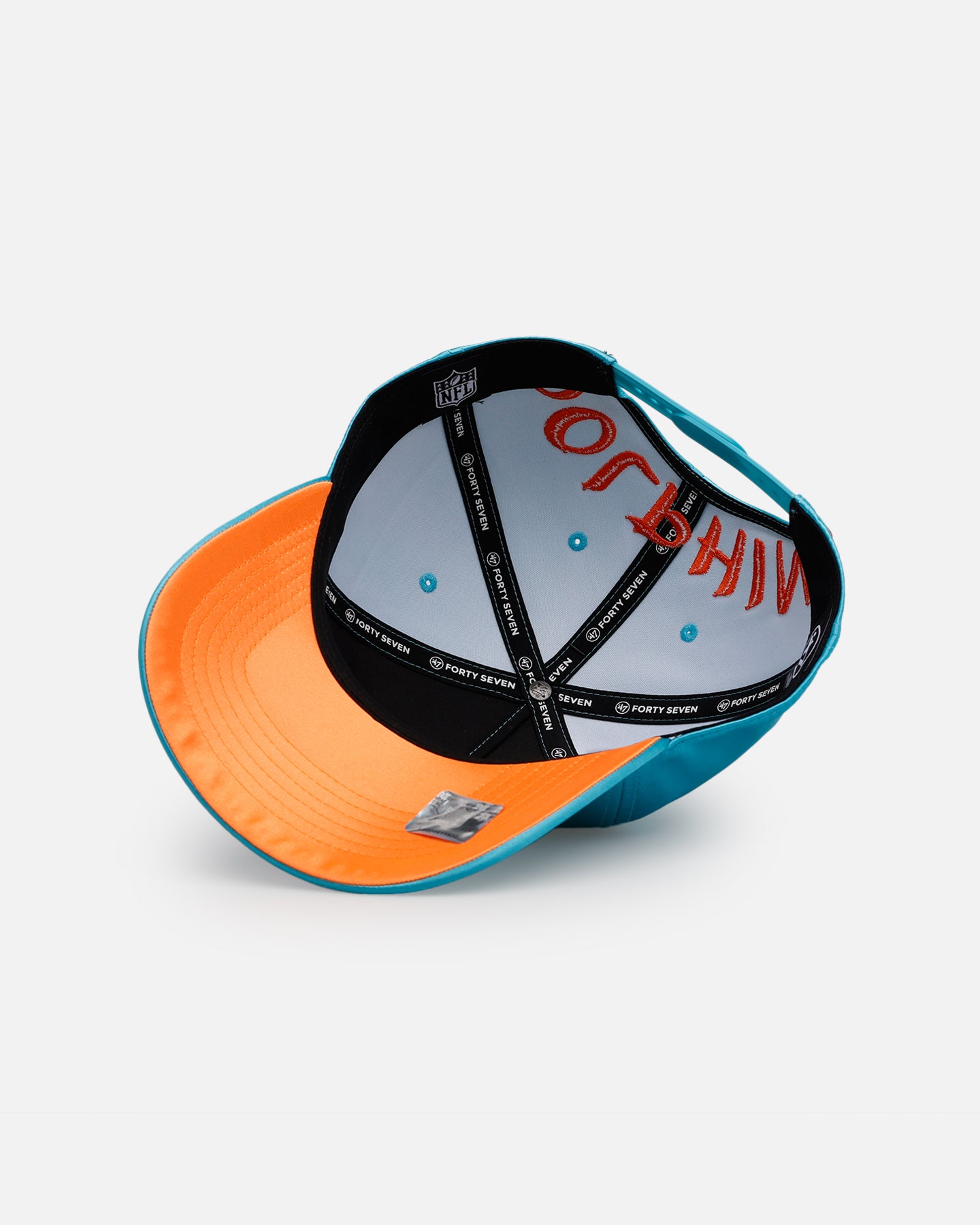 47 Brand Miami Dolphins 'Silky Way' 47 Hitch Snapback Neptune Adjustable Hat - Official NFL Licensed Snapback Cap for Men & Women - Perfect for Football Games, Tailgating and Sports Fan Gifts