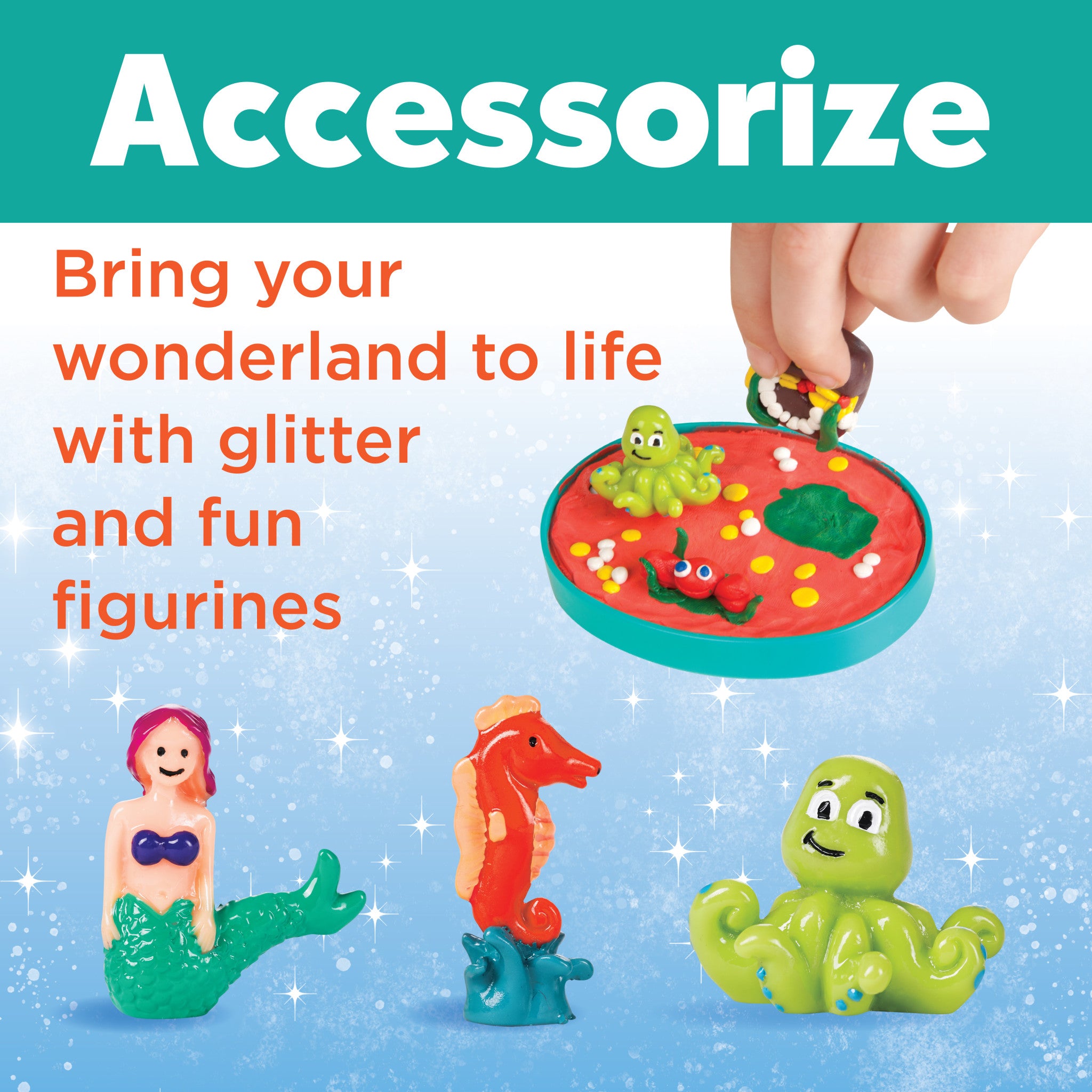 DIY Under the Sea Water Globes Kit - Create Your Own Ocean-Themed Snow Globes - Perfect for Kids Crafts, Home Decor & Gift Giving
