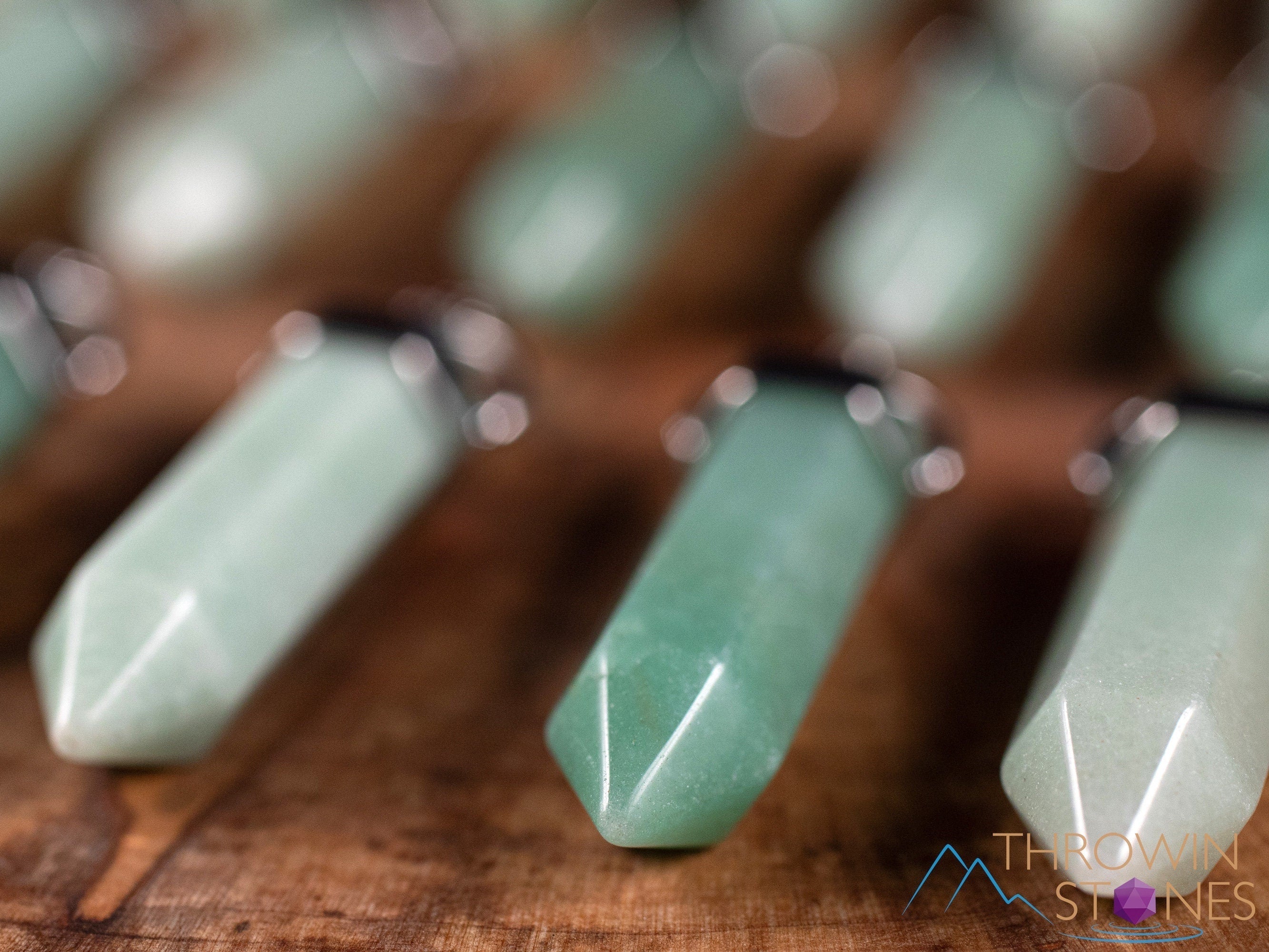 Green Aventurine Crystal Pendant Necklace - Natural Healing Stone Jewelry with Crystal Points | Handmade Spiritual Gift for Women | Perfect for Meditation, Energy Healing & Chakra Balancing