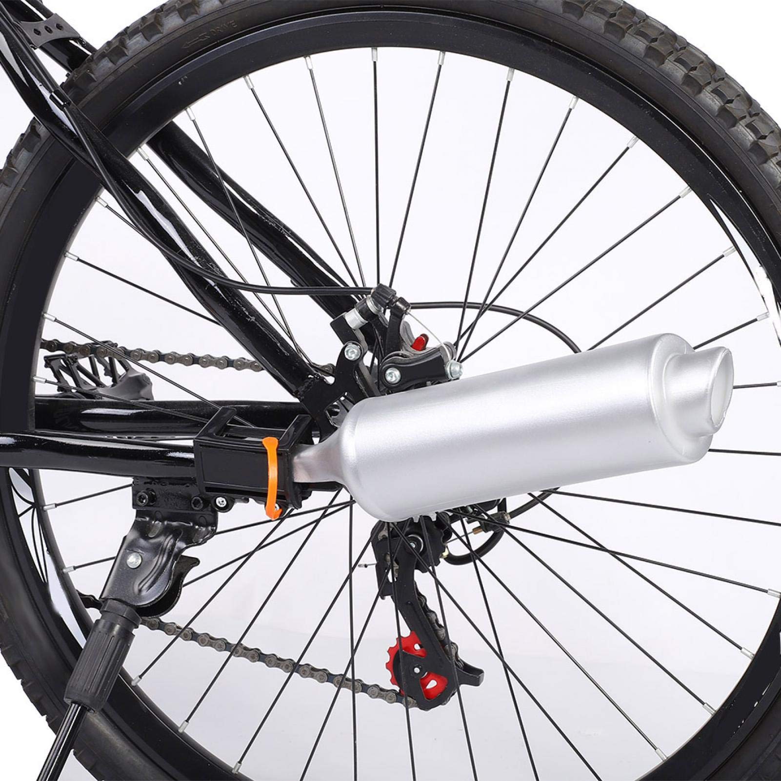 High-Performance Bike Exhaust System & Turbo Pipe Kit - Motorcycle Sound Enhancer for Bikes - Motocards Spoke Sound Maker - Perfect for Off-Road Biking & Custom Motorcycle Upgrades