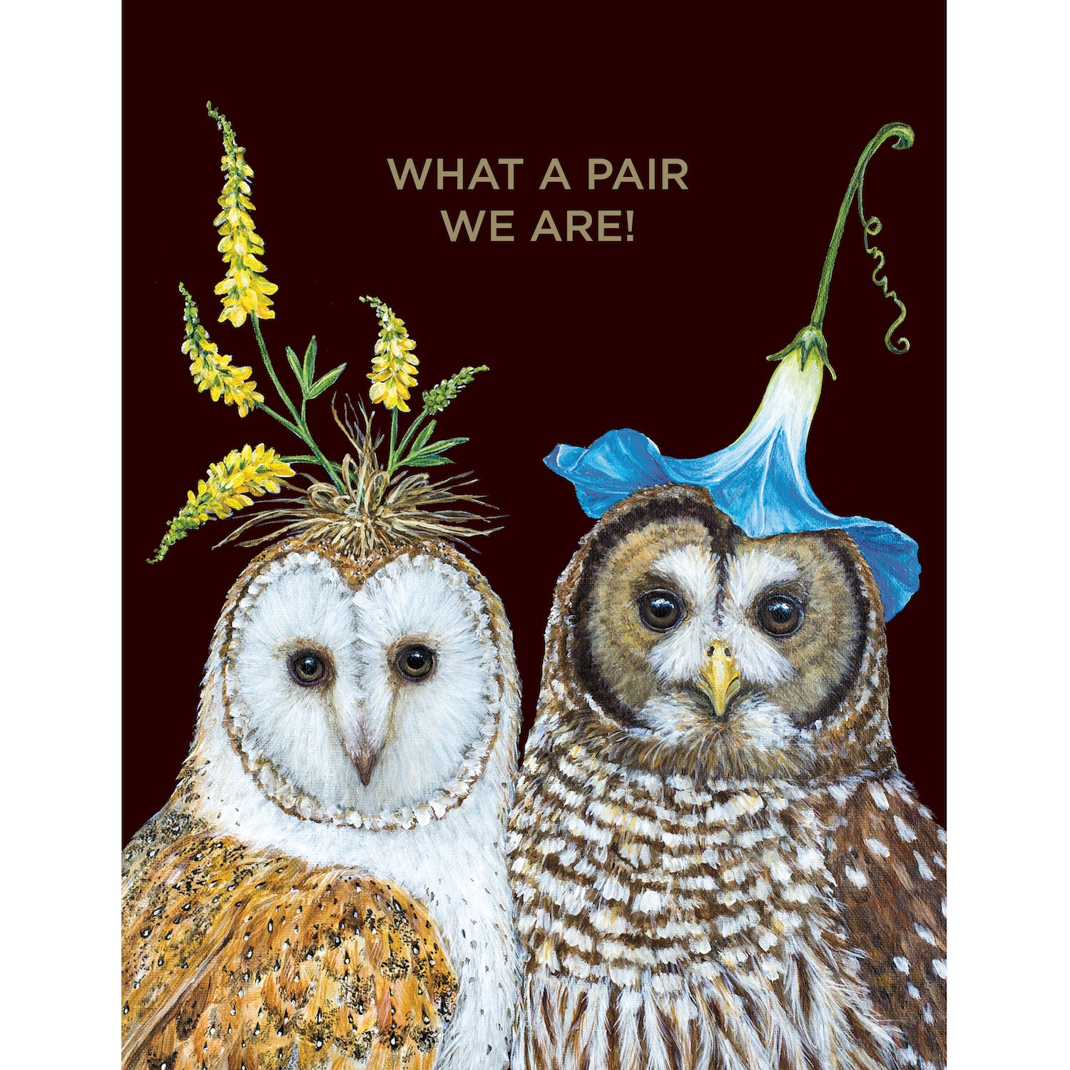 Best Friend Owls Greeting Card - Cute Owl Design for Birthdays, Anniversaries & Friendship - Perfect for Gifting & Special Occasions