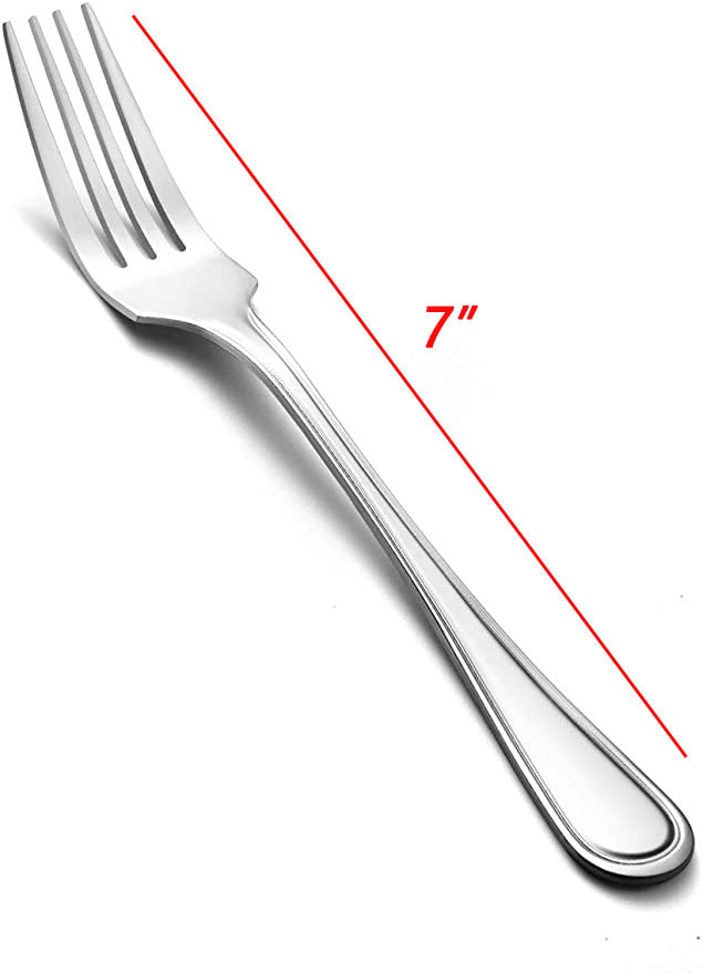 30-Piece Stainless Steel Flatware Set for 6 - Elegant Dinnerware Cutlery for Home, Restaurant & Wedding - Knife, Fork & Spoon Set for Everyday Dining & Special Occasions