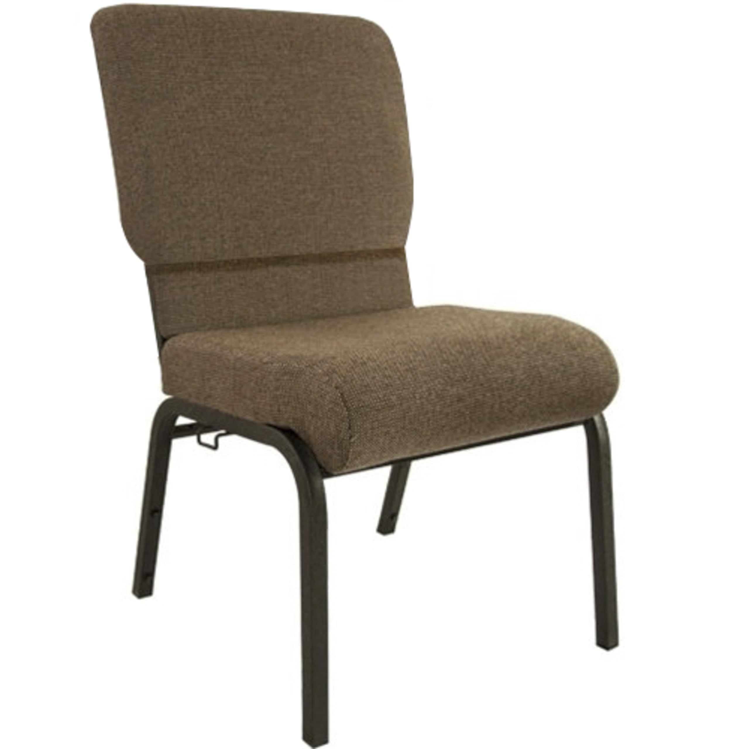 20.5 Inch Wide Jute Church Chair - Durable & Comfortable Seating for Churches, Weddings, and Events