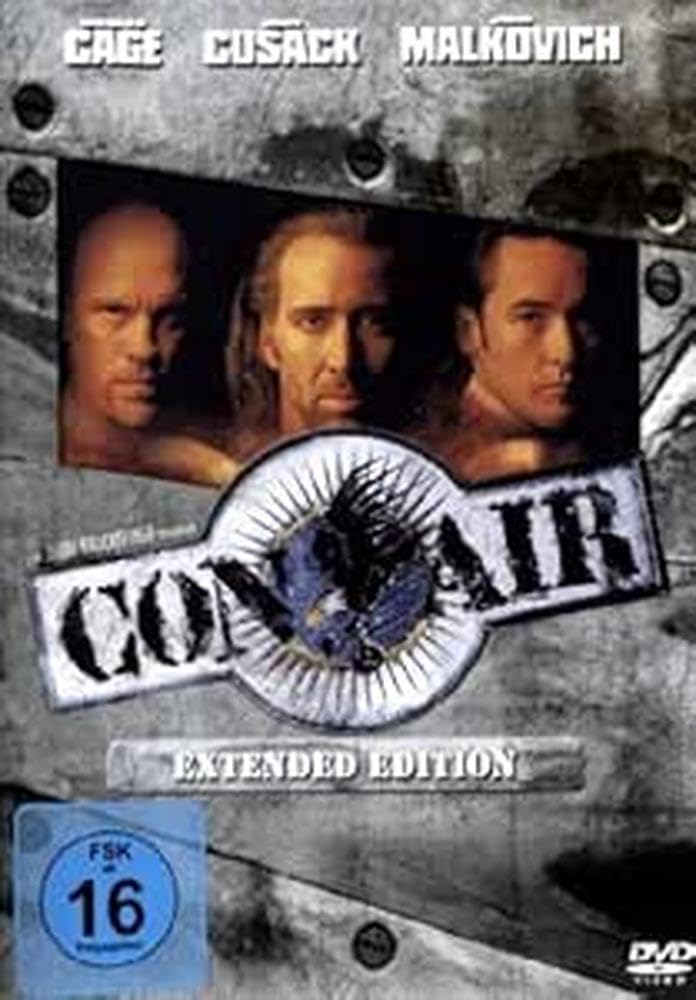 Con Air DVD [German Import] - Action Movie for Thriller Lovers & Film Collectors - Perfect for Movie Nights & Home Entertainment