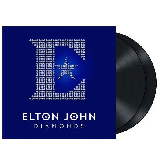 Elton John Diamonds Double Vinyl LP - Limited Edition 2LP Record Album for Music Collectors & Audiophiles | Perfect for Home Listening, Gifts & Vinyl Collections