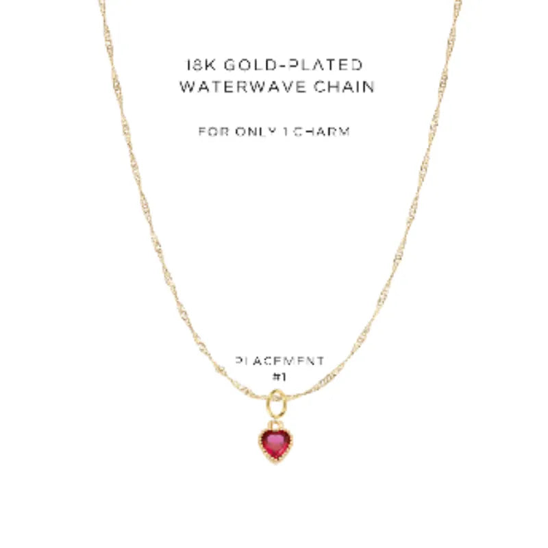Elegant Sterling Silver Simple Charm Necklace for 1 Pendant - Perfect for Birthdays, Anniversaries & Everyday Wear | $20.00 Jewelry Gift