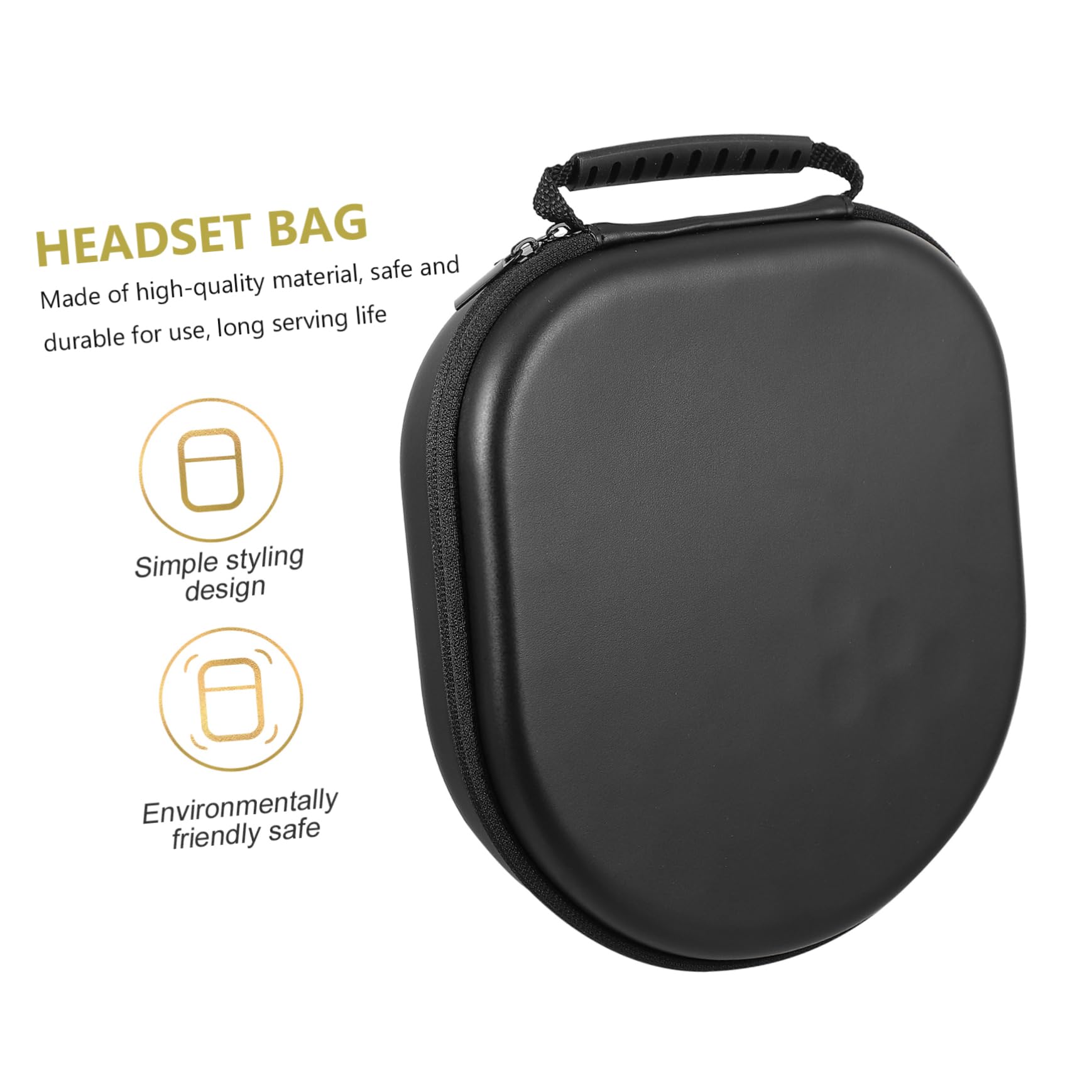 Artibetter 5-Pack Durable Headphone Case - Waterproof Earphone Storage Bag with Zipper, Travel Organizer for AirPods, Earbuds & Headphones - Perfect for Travel, Gym & Daily Use