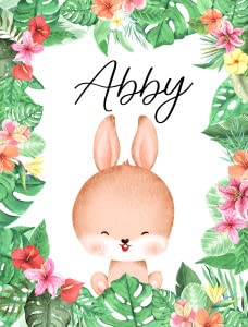 Rabbit Tropical Floral