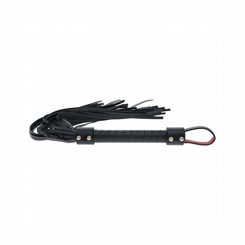 Premium Milan Collection Flogger - BDSM Whip for Sensual Play, Spanking & Roleplay - Soft Leather Paddle for Couples & Adult Toys - Perfect for Bedroom Bondage & Sensual Massage
