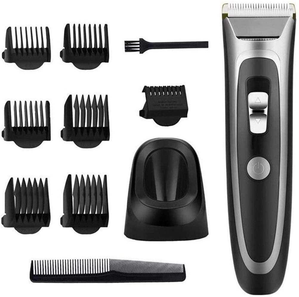 Professional Rechargeable Hair Clippers for Men & Women - Cordless Hair Trimmer Set with Digital Display for Adults & Kids - Perfect for Home Haircuts & Salon Styling