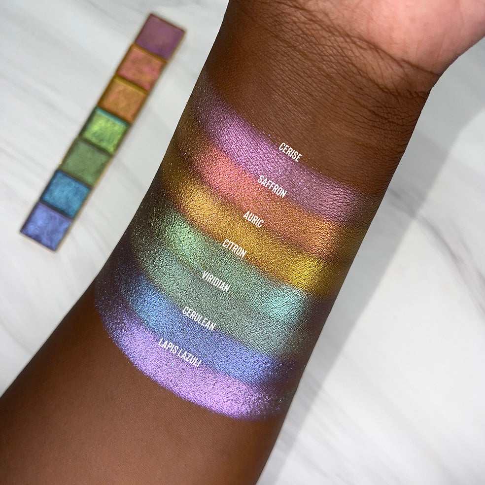 Auric Deep Iridescent Multichrome Eyeshadow - Long Lasting Pigmented Makeup for Stunning Eye Looks | Perfect for Parties, Date Nights & Special Occasions