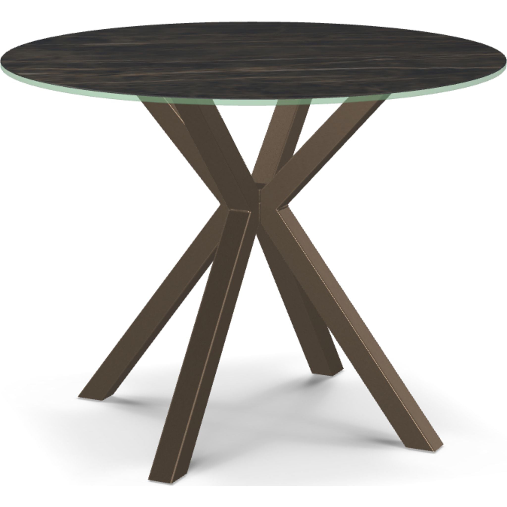 Premium Black Marble Dining Table - Modern Asterisk Design for Elegant Home & Restaurant Decor | Perfect for Dinner Parties & Family Gatherings
