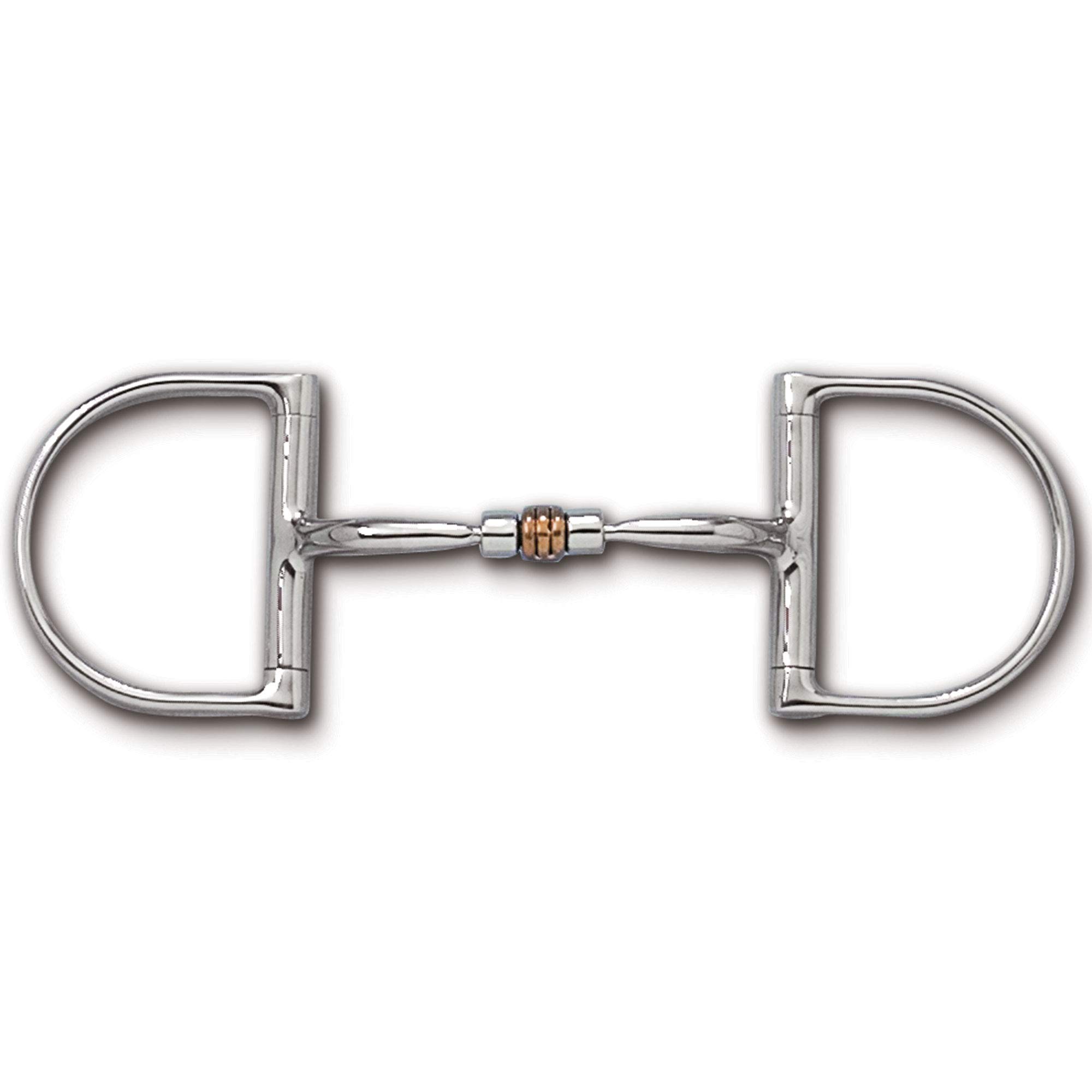 Myler 04 English Dee Bit - Horse Training Bit Without Hooks - Perfect for Dressage, Show Jumping & Western Riding