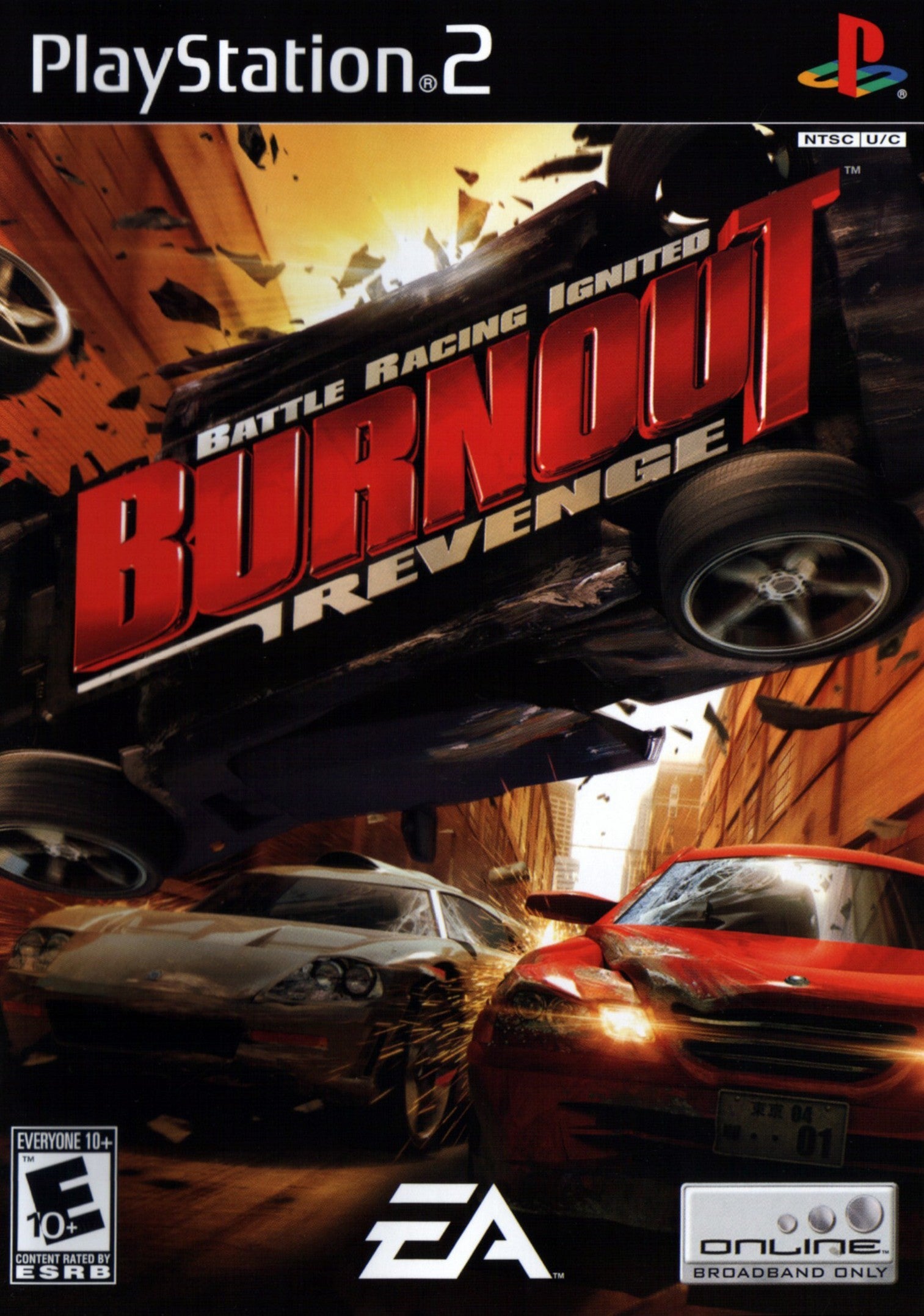 Used Burnout Revenge PS2 Video Game - Classic Racing Action for PlayStation 2 | Perfect for Retro Gaming Enthusiasts and Collectors