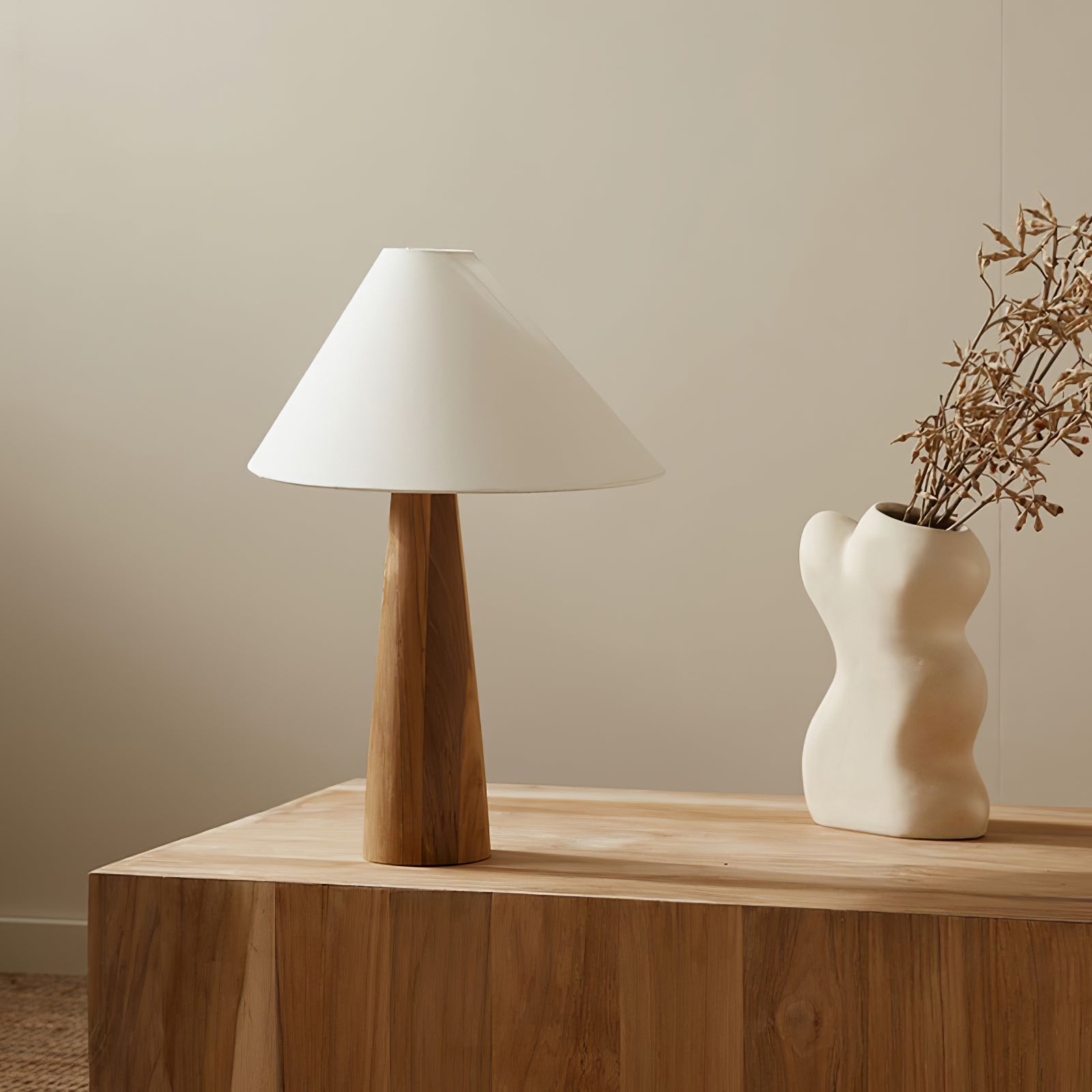 Alvin Modern LED Table Lamp - Adjustable Brightness, USB Charging Port, Night Light for Bedroom, Living Room, Office & Study Desk
