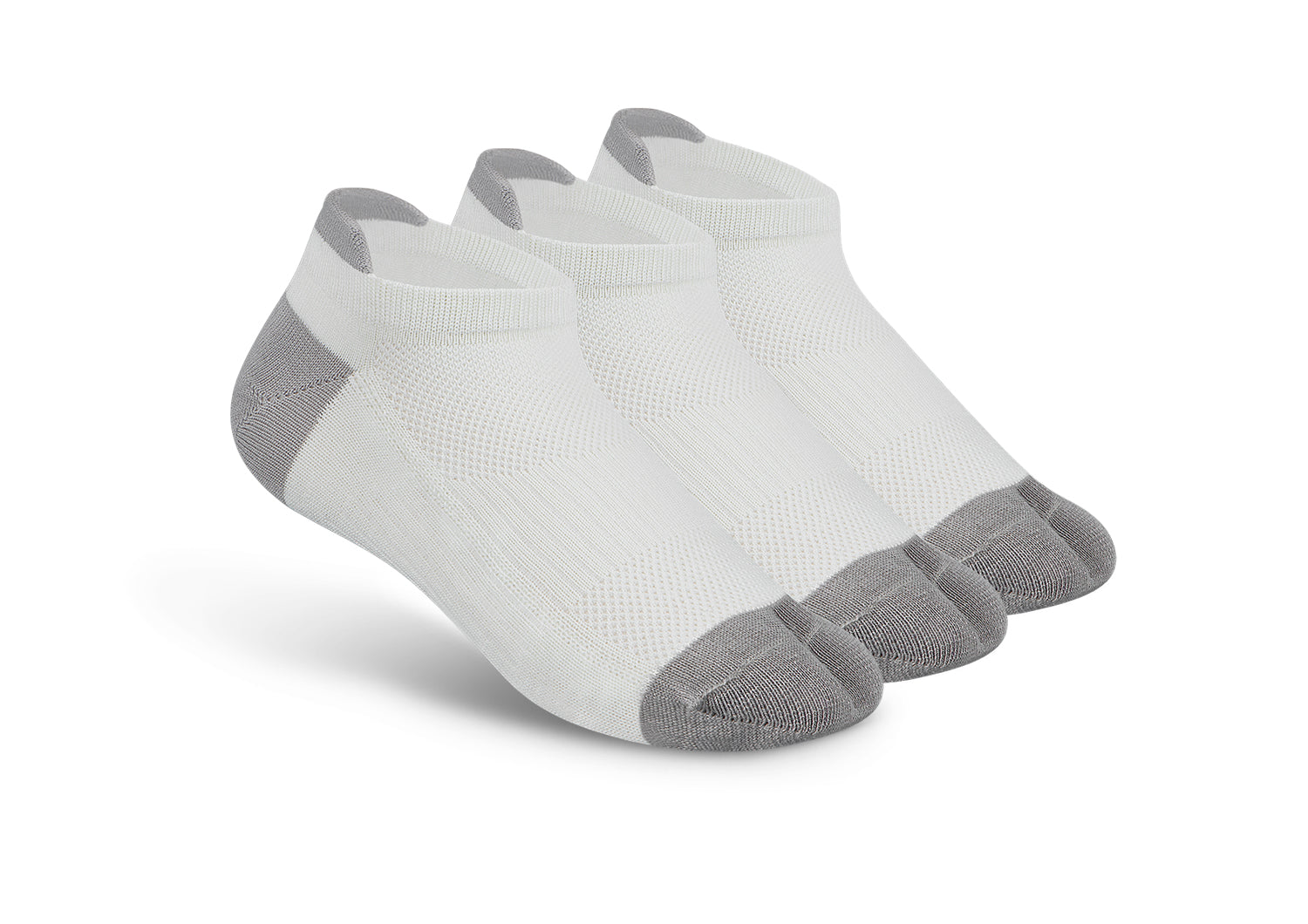 Bunion Relief Socks for Women & Men - Padded Low Cut Comfort Socks for Bunions & Hammertoes - Breathable Cotton White Socks for All-Day Pain Relief (Ideal for Work, Running & Daily Wear)