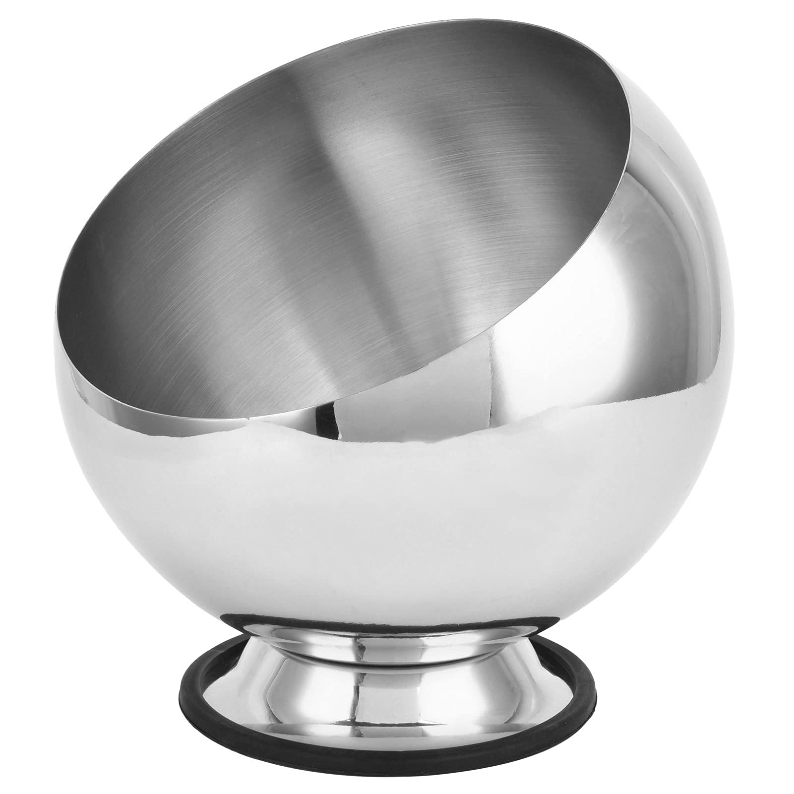 Silver Buffet Sauce Bowl - Small Food Storage Bowl for Kitchen, Living Room & Restaurant | Perfect for Serving Dips, Condiments & Snacks at Parties & Gatherings