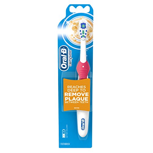 Oral-B Complete Action Deep Clean Battery Powered Toothbrush for Plaque Removal Between Teeth - 3 Pack | Ideal for Travel, Home & Daily Dental Care