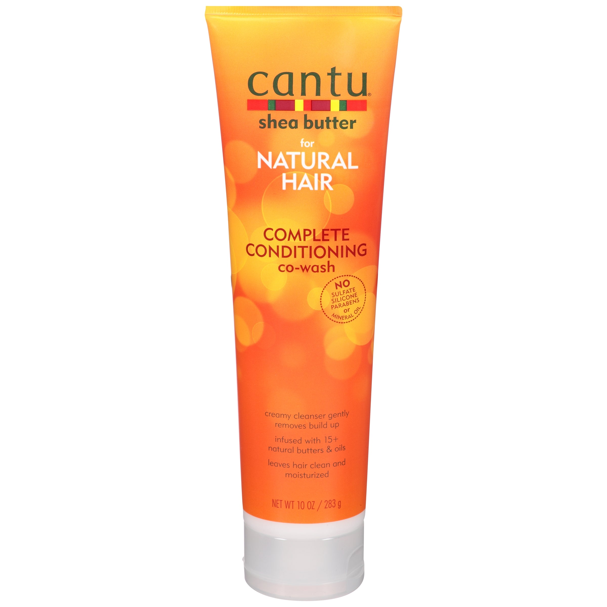 Cantu Shea Butter Complete Conditioning Co-Wash for Natural Hair - 10 fl.oz. | Deep Moisturizing & Detangling for Curly, Coily & Wavy Hair - Perfect for Wash Day & Daily Hair Care