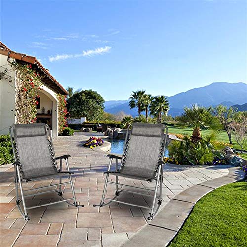 Best Folding Rocking Chairs for Outdoor Relaxation - Portable Leisure Chair for Backyard, Beach, Camping & Sporting Events | Perfect Patio, Poolside & Vacation Seating