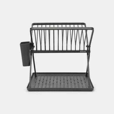 Foldable Dish Drying Rack - Space Saving Kitchen Organizer for Countertop, Sink, and Cabinet - Perfect for Small Apartments, RVs, and Camping