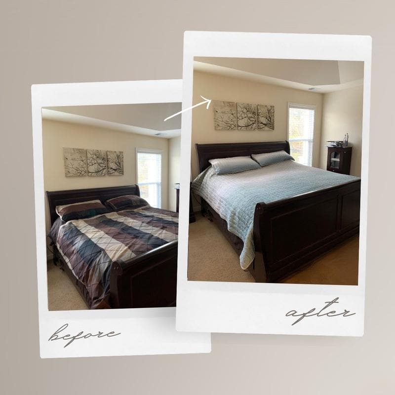Crinkle Ombre Oversized Quilt 3-Piece Set - Soft Textured Bedding for Master Bedroom, Guest Room & Cozy Home Decor